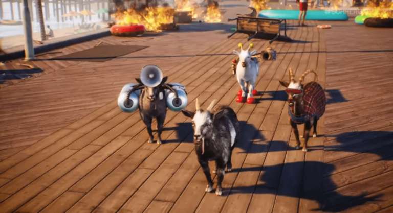 Goat Simulator 3's Release Date Has Been Confirmed By Coffee Stain North With The Help Of A Brief, Humorous, And Quite Scary Latest Teaser