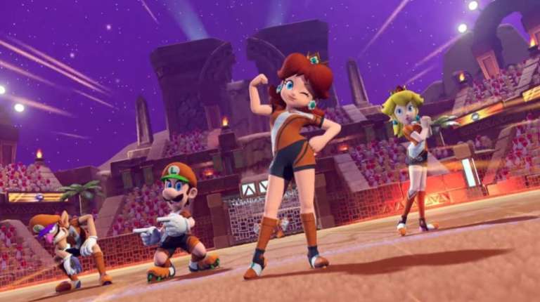 Daisy, Shy Guy, And Other Entertaining Features Will Be Added In A Free Update To Mario Strikers Battle League