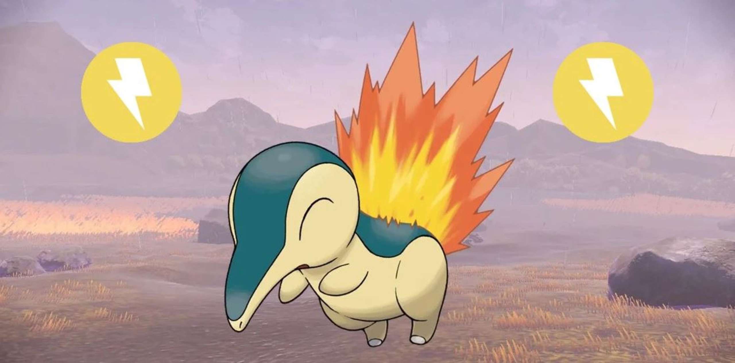 An Enthusiastic Pokemon Artist Transforms Cyndaquil Into An Electric Type Variation Of The Johto Fire Starter