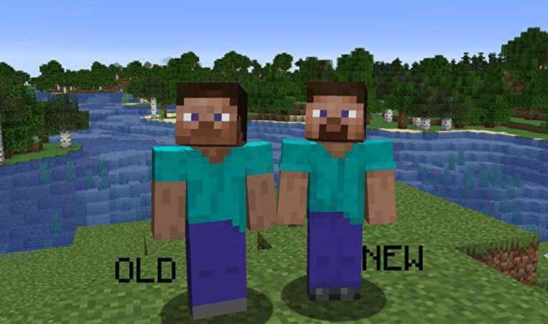 Minecraft Now After Over Ten Years, Steve Grows His Beard Again