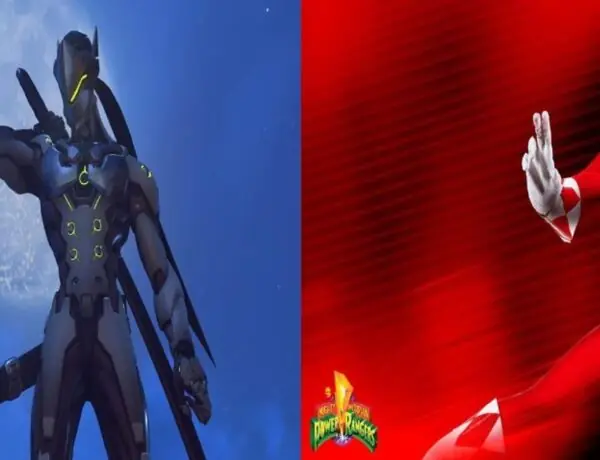 A Crimson Power Ranger May Be Seen In The New Overwatch Genji Skin