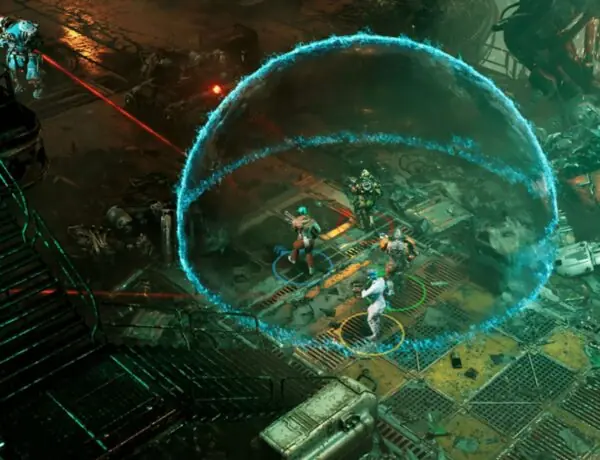 DLC For The Ascent Includes Glistening Neon Combat Firearms