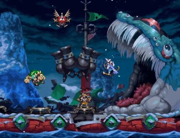 The Long-Awaited Sequel To Owlboy, A Bizarre Co-Op Adventure Game Involving Trampolines, Is Called Vikings On Trampolines By D-Pad Studio
