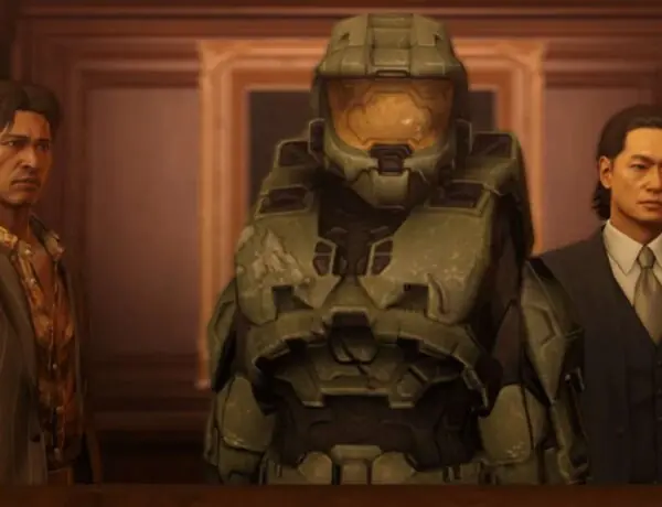 Goro Majima And Kazuma Kiryu Are Replaced With The Yakuza 0 Mod. The Arbiter And Master Chief From Halo