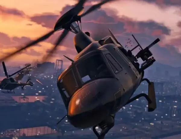 The Car Surprises A GTA Online Player By Promptly Taking Out A Nearby Bounty Target As Soon As They Step Out Of Their Chopper