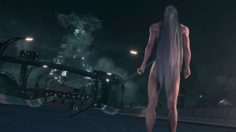 The Final Fantasy 7 Remake Has Nude Sephiroth Mods