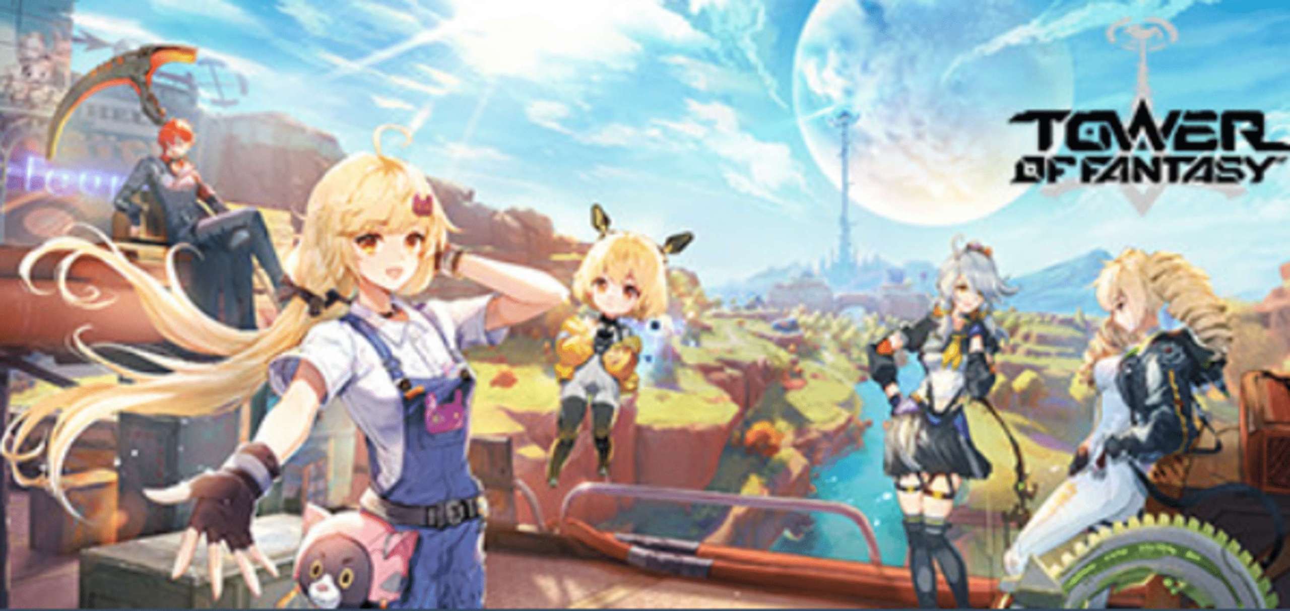 Anime Multiplayer Online Role-Playing Game Tower Of Fantasy Features Extensive Customizability
