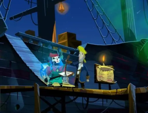 In Return To Monkey Island, The Player Must Figure Out A Way To Prevent The Quartermaster From Learning Guybrush's Identity Before He Or She May Board LeChuck's Ship