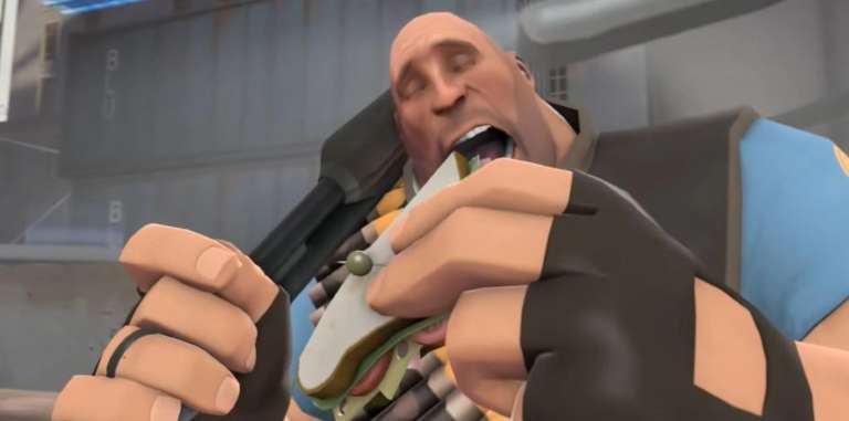 The Voice Actors For The Team Fortress 2 Mercenaries Look For A Sandvich Suitable For The Heavy In A Hilarious Video