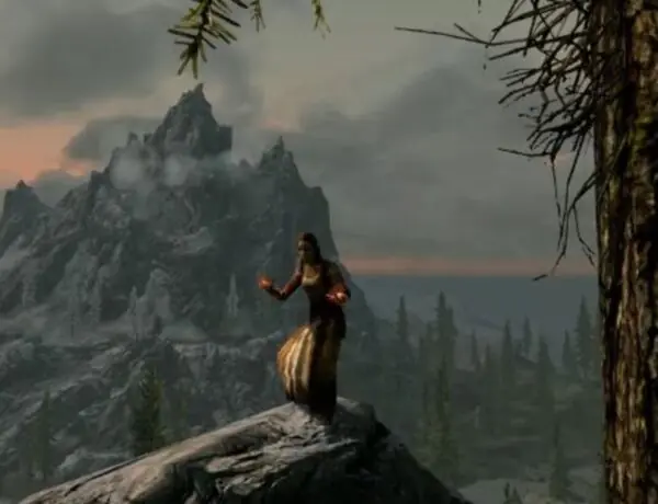 In Elder Scrolls 5: Skyrim, The Player Decides To Spend Time With A Bandit They Defeated Using Illusion Magic So That They Can Find Out More About Her Backstory