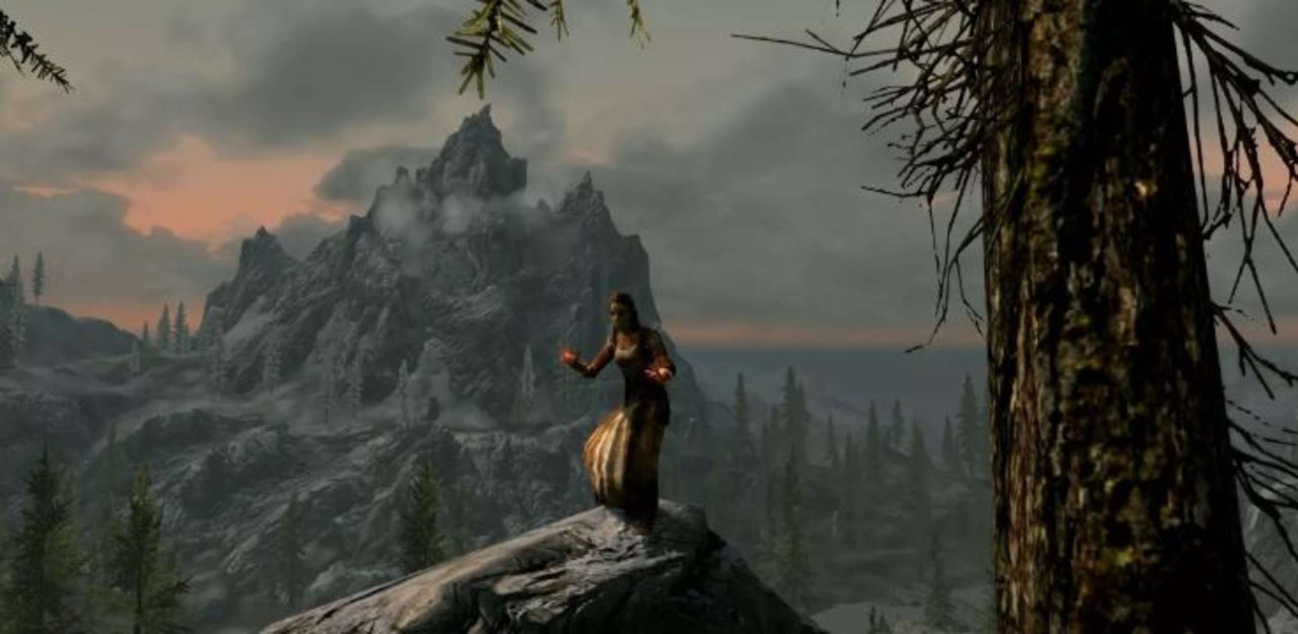 In Elder Scrolls 5: Skyrim, The Player Decides To Spend Time With A Bandit They Defeated Using Illusion Magic So That They Can Find Out More About Her Backstory