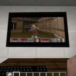 A Gamer Of The Video Game Minecraft Discovers A Technique To Make Doom Run On A Sizable Screen Inside The Game By Using Just The Vanilla Version Of The Title