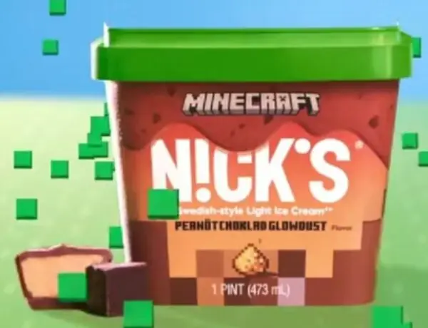 Four Flavors Of Ice Cream Based On Blocks And Other Minecraft Themes Will Be Available For A Limited Time