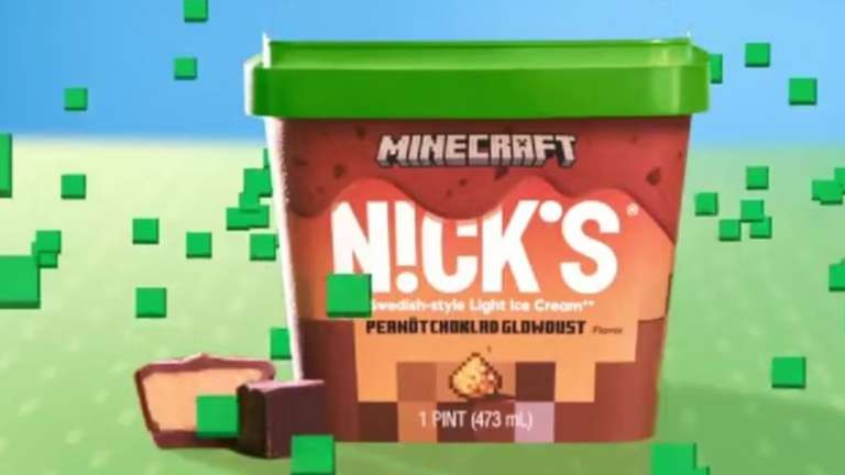 Four Flavors Of Ice Cream Based On Blocks And Other Minecraft Themes Will Be Available For A Limited Time