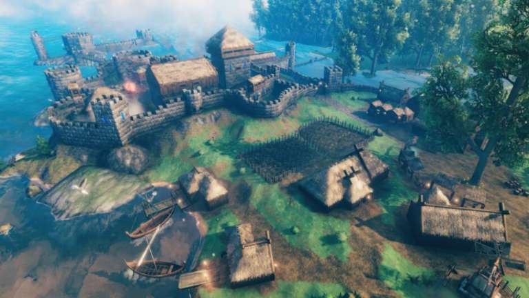 Valheim's Building Engine, You Can Create Impressive Constructions, But The Game Would Be Better If There Were More Types Of Stone To Choose From
