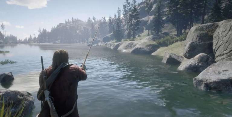 A Red Dead Redemption 2 Player Discusses With The Audience Their Story Of Going Fishing With An NPC And Catching A Massive Fish