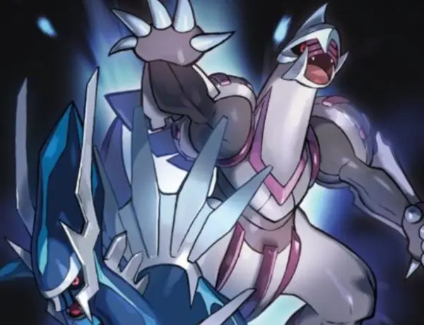 Recently, Fan Art Has Portrayed Dialga And Palkia, Two Of Sinnoh's Legendary Pokémon, As Two Dinosaurs Engaged In A Massive Battle