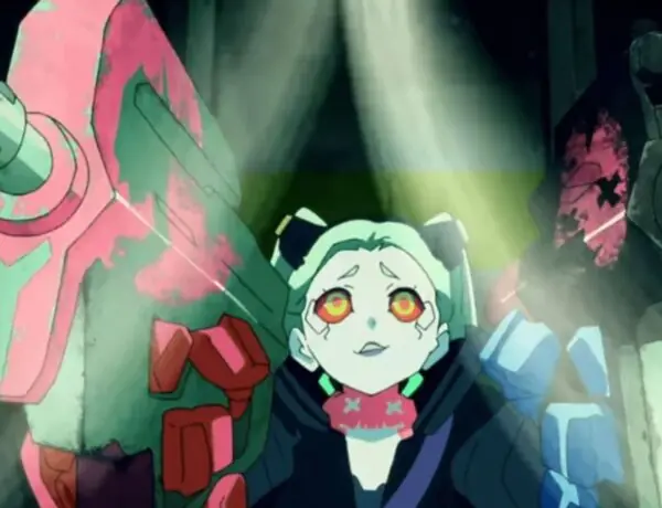 A Cyberpunk Fan Walks All The Way Back To Rebecca's Apartment With Her Gun