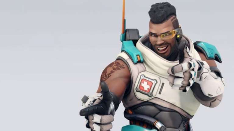 During Mei's Blizzard, A Baptiste Player On Overwatch 2 Demonstrates The Optimal Defensive Ultimate For Healing His Team's Ana In A Pinch