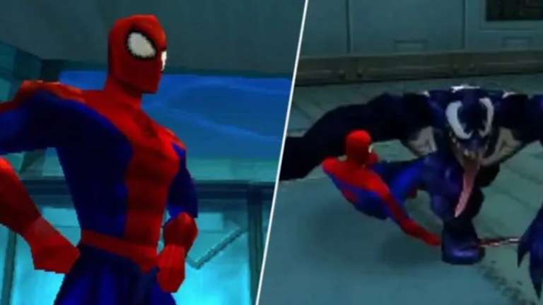 A New Diagram Contrasts Spider-PS1 Man With His PS4 Debut, Showing The Dramatic Improvement In Visual Quality Between The Two Releases