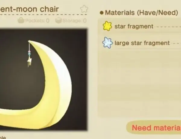 A Fan Of The Life Simulator Animal Crossing: New Horizons 3D-Prints A Phone Stand Modelled By The Game's Crescent Moon Chair