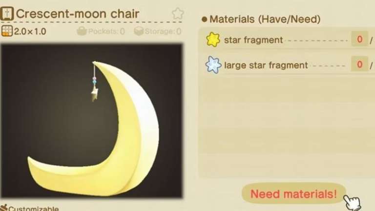 A Fan Of The Life Simulator Animal Crossing: New Horizons 3D-Prints A Phone Stand Modelled By The Game's Crescent Moon Chair