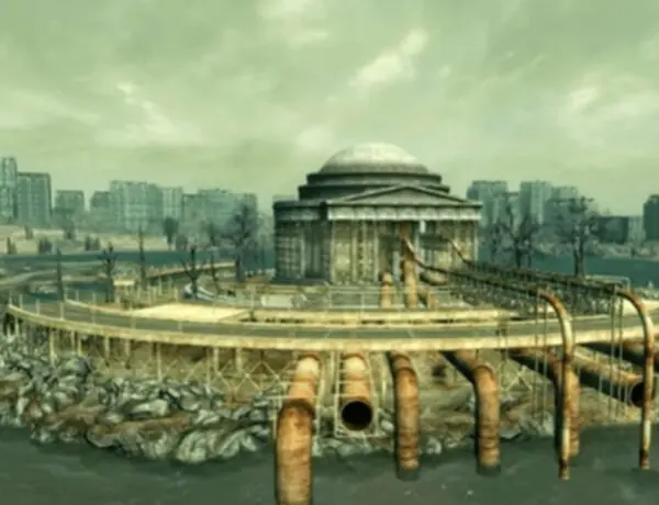 Because they were pressed for time, the Fallout 3 developers set fire to the White House.