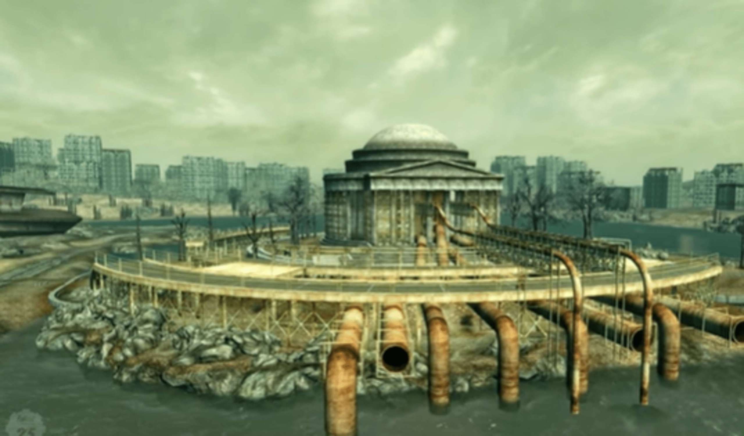 Because They Were Pressed For Time, The Fallout 3 Developers Set Fire To The White House