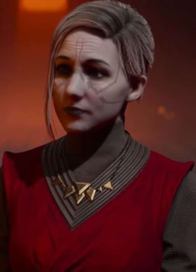 A Dedicated Player Of Star Wars: Jedi: Fallen Order Has Made A Series Of Costume Pictures Of Merrin, A Popular Nightsister Companion