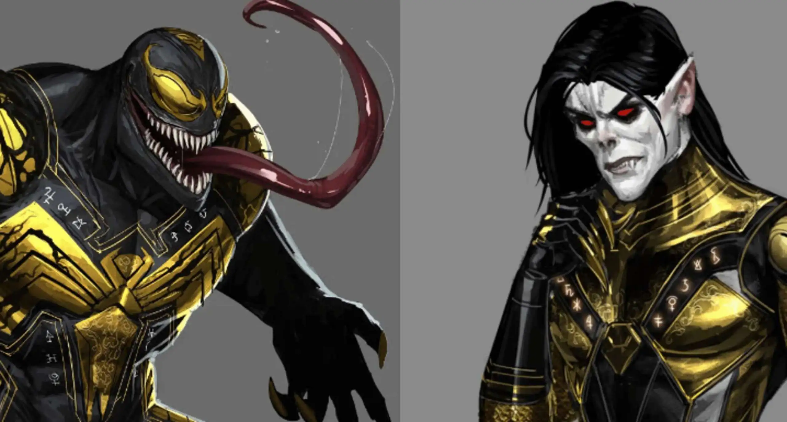 Artwork for Morbius and Venom Revealed in Marvel's Midnight Suns