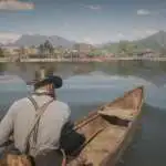 In Red Dead Redemption 2, You Get Nervous When A Bear Swims Across The Lake To Meet You