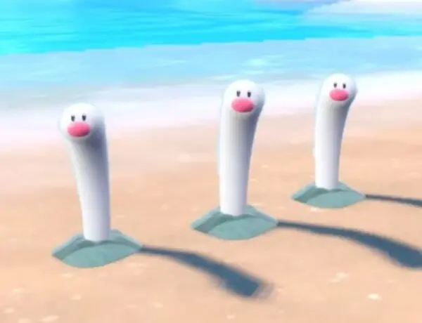 A Player Of Pokemon Scarlet And Violet Proudly Displays Their Handiwork, A Clay Figurine Of Wiglett, One Of The Game's Newly Disclosed Pocket Critters