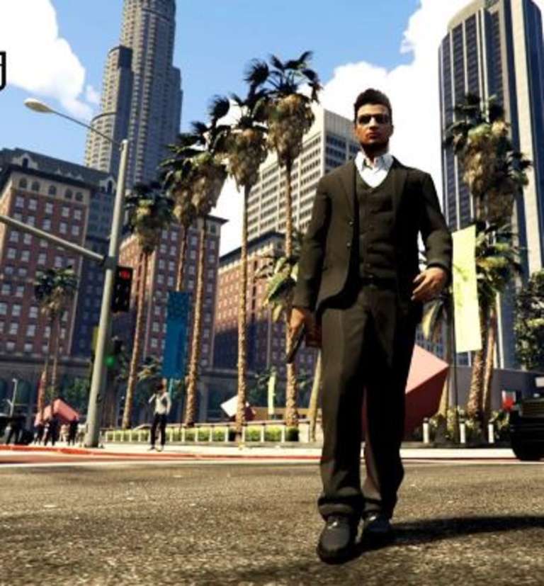 A Grand Theft Auto Online Gamer Was Wandering Across Los Angeles When They Spotted A Landmark. They Recognized The Residence As Being The Same One Their Video Game Avatar Had