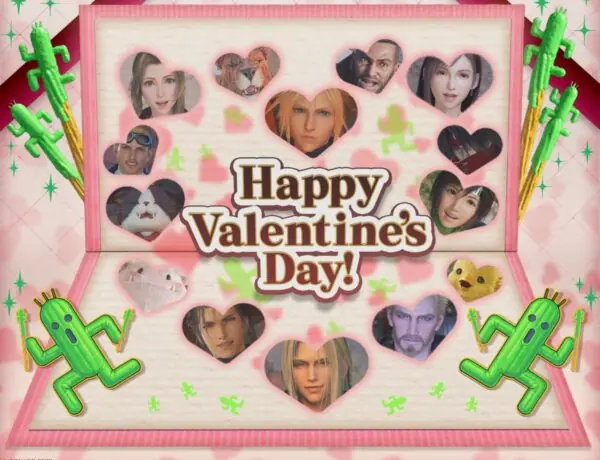 Celebrating Valentine's Day with Final Fantasy VII: A Sweet Treat for Fans