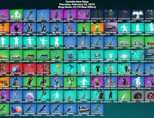 Fortnite Item Shop Buzz: Excitement and Reactions