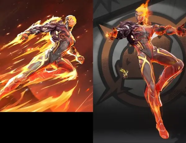 Human Torch Skin Ignites Excitement in the Gaming Community