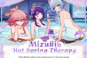 Mizuki's Hot Spring Therapy: A Relaxing Event for Genshin Impact Fans