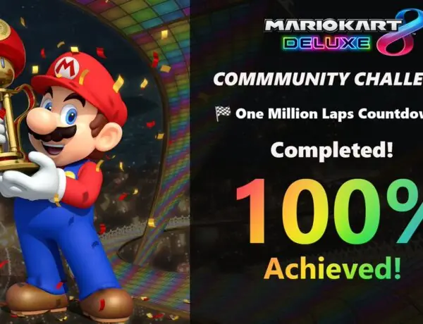 Celebrating One Million Laps in Mario Kart 8 Deluxe!