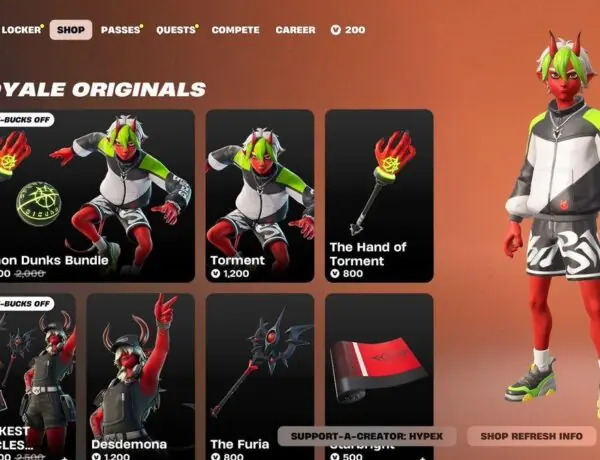 Demon-Themed Skins Take Over Fortnite: Are You Ready?
