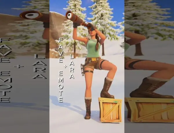Emotes and Emotions: Celebrating Lara Croft in Fortnite