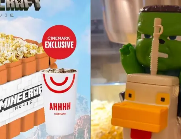 Exciting Popcorn Buckets for the Minecraft Movie!