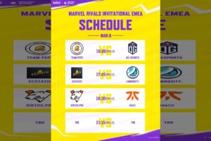 Marvel Rivals Invitational EMEA 2025: The Heat is On!