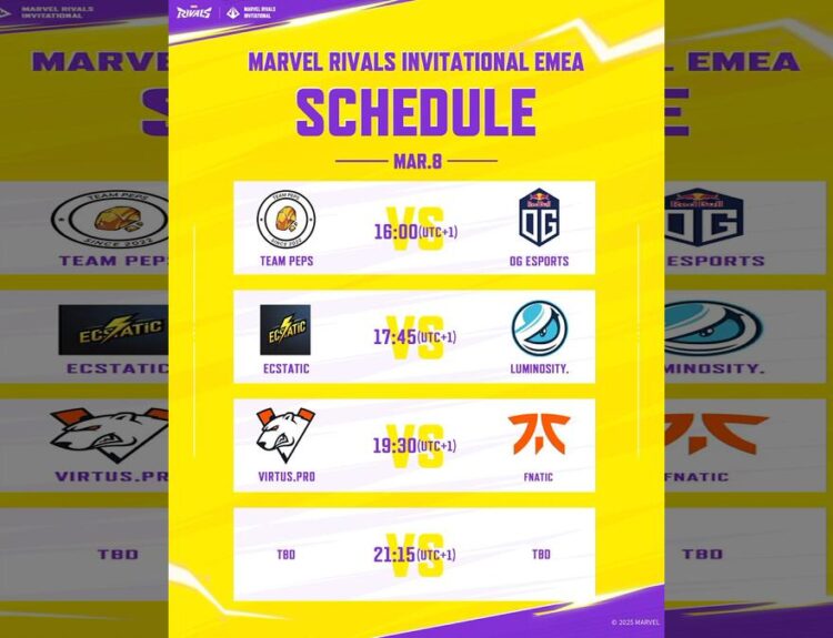 Marvel Rivals Invitational EMEA 2025: The Heat is On!