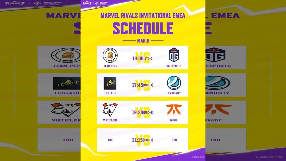 Marvel Rivals Invitational EMEA 2025: The Heat is On!