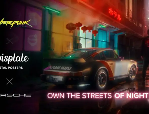 Rev Up Your Walls with Johnny Silverhand's Porsche Displate!