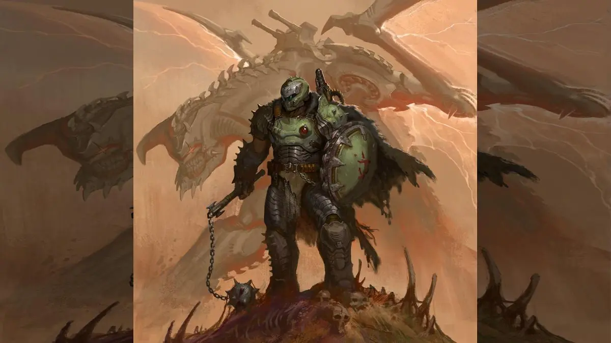 Unveiling the Epic DOOM Slayer and Serrat Concept Art!