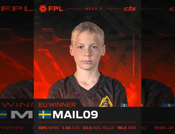 15-Year-Old MaiL09cs Just Became CS2's Youngest FPL EU Champion