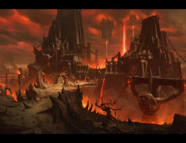 Diablo 4's Hell Concept Art Looks Absolutely Brutal