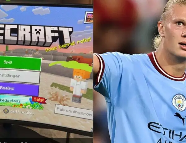 Erling Haaland Dives Back Into His Annual Minecraft Obsession