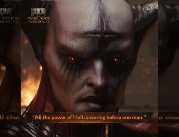 Hugo's Hyped Reaction to DOOM: The Dark Ages' Insane Trailer Line